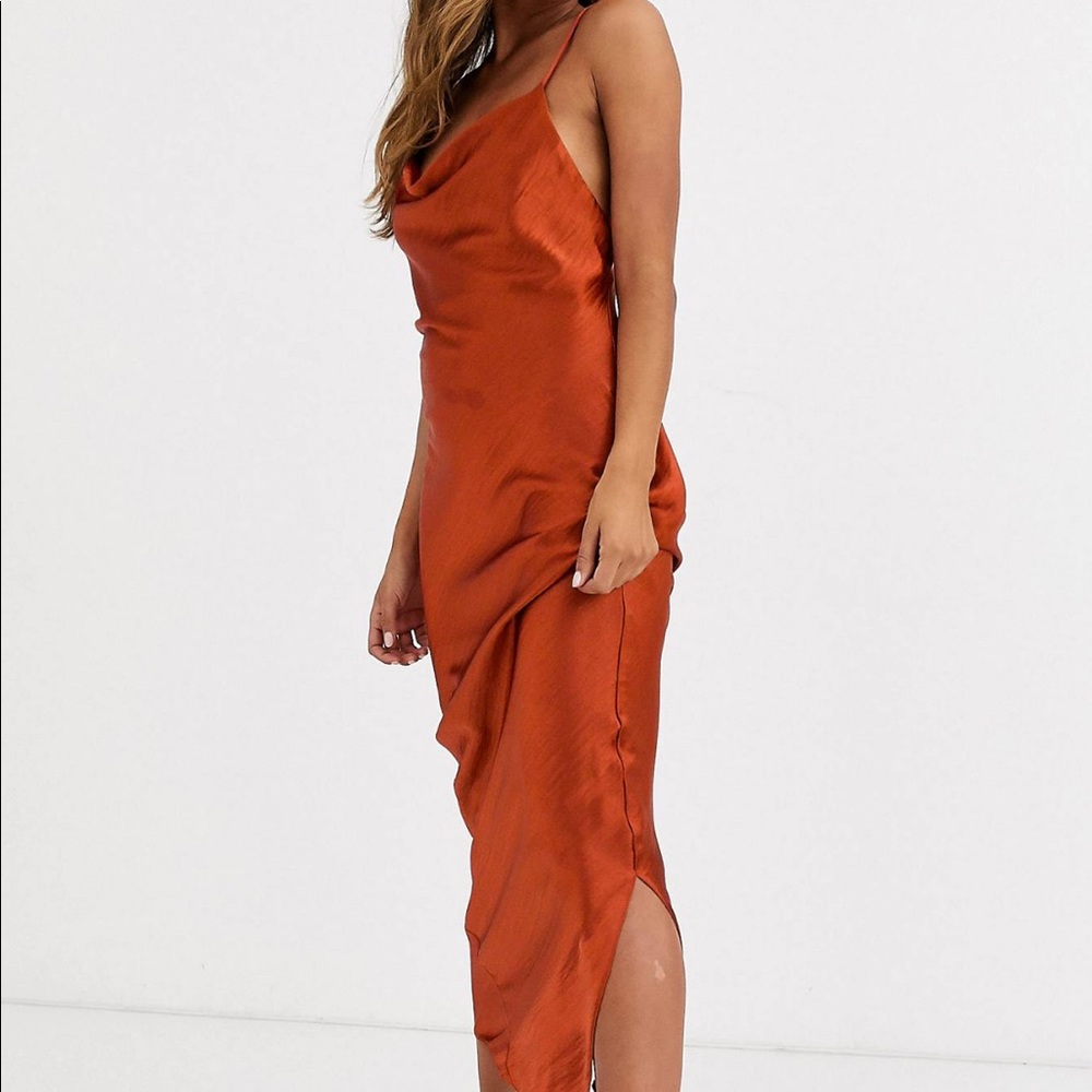 Cami maxi slip dress